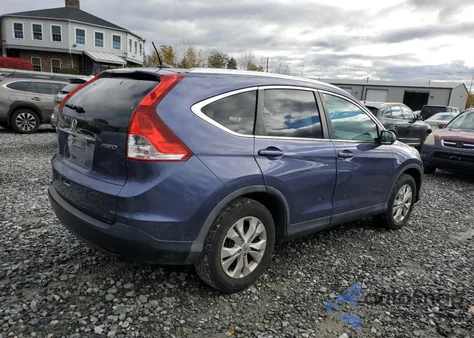 2013 Honda Cr-V Exl from USA, damaged, VIN 5J6RM4H73DL026711